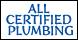 All Certified Plumbing - Fresno, CA