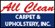 All Clean Carpet & Upholstery Inc - Orlando, FL