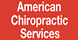 American Chiropractor Services - Chula Vista, CA