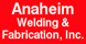 Anaheim Welding & Fabrication Inc. - Anaheim, CA