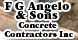 Angelo F G & Sons Concrete Contractors Inc - Monroe, MI