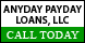 Anyday Payday Loans LLC - Fort Mill, SC