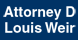 Attorney D Louis Weir - Brighton, MI