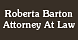 Barton, Roberta Attorney At Law - Seneca, SC