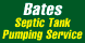 Bates Septic Tank Pumping Service - Athens, AL