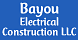 Bayou Electrical Construction - Opelousas, LA