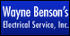 Wayne Benson's Electrical Svc - Opelousas, LA