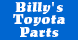 Billy's Toyota Parts - Calera, AL