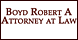 Boyd Robert A Attorney at Law - Willoughby, OH