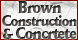 Brown Construction & Concrete - Cullman, AL