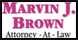 Brown Marvin J Attorney At Law - Merced, CA