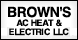 Brown's Ac Heat & Electrical - Leesville, LA