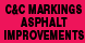 C & C Markings Asphalt - Hopkins, SC