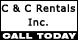 C & C Rentals Company Inc - Fort Payne, AL