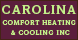 Carolina Comfort Heating & Cooling Inc - Asheville, NC