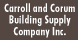 Carroll And Corum Building Supply Company Inc - Hartselle, AL