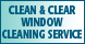 Clean & Clear Window Cleaning Service - Louisville, KY