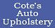 Cote's Auto Upholstery - Torrington, CT