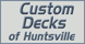 Custom Decks of Huntsville - Fackler, AL