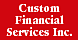 Custom Financial Services Inc - Cullman, AL