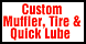 Custom Muffler Tire and Quick Lube - Boone, NC