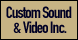 Custom Sound & Video - Greensboro, NC