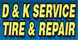 D & K S-ervice Tire & Repair - San Ramon, CA