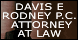 Davis E Rodney Pc Attorney At Law - Warner Robins, GA