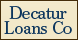 Decatur Loans Co - Decatur, AL