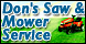 Don's Saw & Mower Svc - Paradise, CA