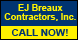 EJ Breaux Contractors Inc - Pierre Part, LA