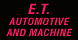 E T Automotive & Machine - Bridgeport, MI