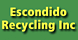 Escondido Recycling Yard Inc - Escondido, CA