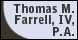 Farrell, Thomas M IV - Jacksonville, FL