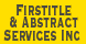 FirsTitle & Abstract Services, LLC - Tulsa, OK