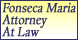 Fonseca Maria Attorney At Law - Redwood City, CA