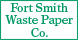 Fort Smith Waste Paper Co - Fort Smith, AR