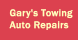 Gary's Towing & Auto Repairs - Marietta, OH