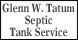 Glenn W Tatum Septic Tank Service - Apopka, FL