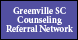 Greenville SC Counseling Referral Network - Greenville, SC