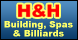 H & H Buildings, Spas, & Billiards - Columbus, MS