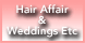 Hair Affair & Weddings Etc - Clarksville, TN