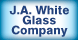 J A White Glass Co - Manchester, CT