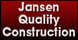 Jansen Quality Construction Inc. - Pensacola, FL