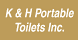 K & H Portable Toilets Inc - Brenham, TX