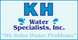 K H Water Specialists - Mukwonago, WI