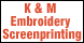 K & M Embroidery - Milwaukee, WI