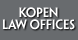 Kopen, Robert R - Kopen Law Offices - Kalamazoo, MI