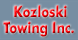 Kozloski Towing - Green Bay, WI