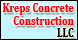 Kreps Concrete Construction Co - Hanceville, AL